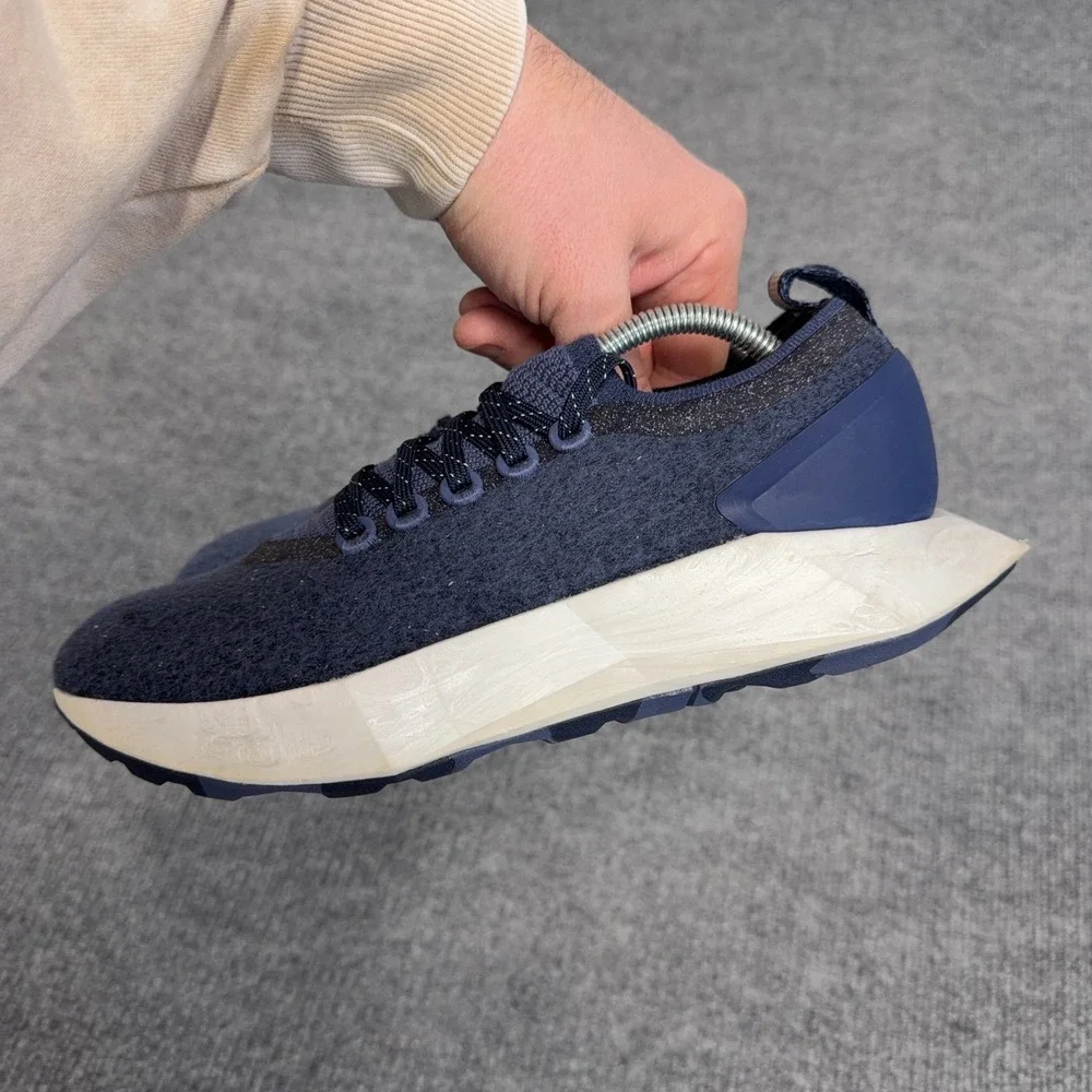 Allbirds Wool Flyer Mizzles Navy Blue Womens Size 7.5 Shoes Sneakers Gym Run